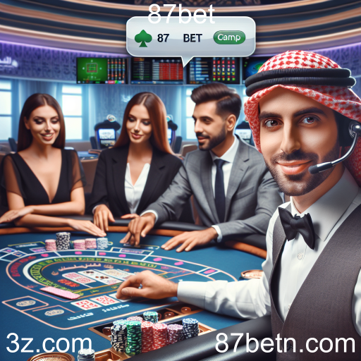 Descubra a Experiência do Jogo Ao Vivo no 87bet